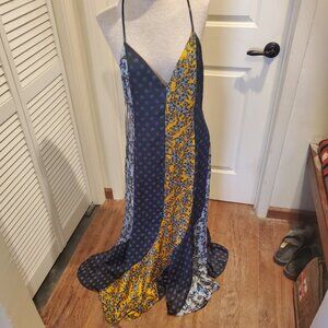 Topshop strappy maxi dress